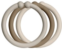 Jucărie pentru pătuturi si carucioare BIBS Sand/Dark Oak/Vanilla (900238)