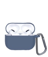 Чехол для наушников XO AirPods Pro Silicon Case without hanger Blue
