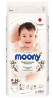 Подгузники Moony Natural L 38pcs