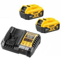 Зарядное устройство+2 аккумулятора DeWalt DCB1104P2-QW