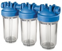 Корпус фильтра Atlas Filtri DP 10 BB trio Big Transparent 1