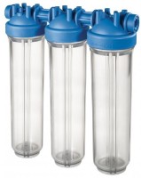 Корпус фильтра Atlas Filtri DP 20 BB trio Transparent 1