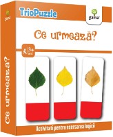 Joc educativ de masa Gama Triopuzzle. Ce urmeaza? (9786060560517)