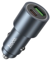 Încărcător auto Hoco Z60 Bloom 48W Metal Gray