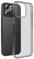 Чехол Hoco Light Series TPU case for iPhone 16 Pro Transparent Black