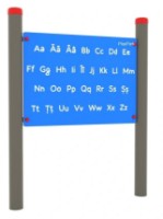 Интерактивное пано PlayPark Alfabet