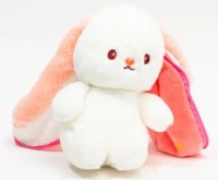 Мягкая игрушка ShopShop Зайка в морковке 2 в 1 Pink