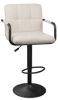 Барный стул Deco SB-042 Velvet Beige/Black Leg