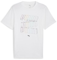 Мужская футболка Puma Ess Logo Lab Hog Tee Puma White, s.L