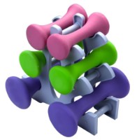 Set de gantere 4Play Home 10kg