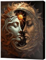 Картина по номерам Art Gallery Econom Солнце и луна GX46954