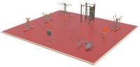 Aparat fitness exterior PlayPark MultiFitness FTK-1
