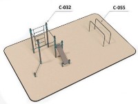 Уличный спортивный комплекс PlayPark Workout K-11