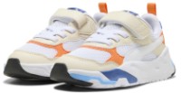 Adidași pentru copii Puma Trinity Ac+ Ps Alpine Snow/Puma White/Orange Glo/Clyde Royal, s.34.5