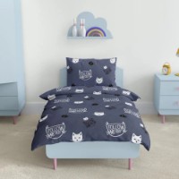 Lenjerie de pat pentru adolescenți Relaxe Home Soft Dreams Kitten Blue 145x210 (020203)