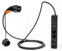 Разрядник с кабелем и внешней розеткой Evcome EVCDISHGT22