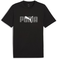 Tricou bărbătesc Puma Ess Logo Lab Tee Puma Black, s.L