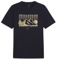 Tricou bărbătesc Puma Graphics Mountain Tee New Navy, s.XL