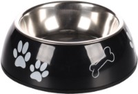 Миска для собак Flamingo Divar Paw Print 230ml 520516