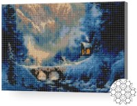 Алмазная картина по номерам Art Gallery Premium Горный пейзаж XQB75669