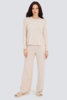 Pijama Ajoure TK23640 Beige, s.S