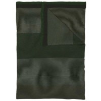 Плед Pip Studio Blockstripe Throw Green (248697)
