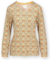 Женская рубашка Pip Studio Trice Bailamos Sand M (51.511.689)