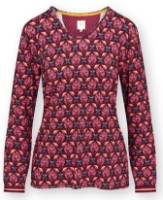 Женская рубашка Pip Studio Trice Que si Que no Brown L (51.511.678)