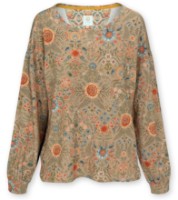 Женская рубашка Pip Studio Telin Flore Pequeña Sand L (51.511.714)