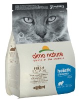 Hrană uscată pentru pisici Almo Nature Holistic Sterilised Salmon 2kg