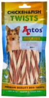 Snackuri pentru câini Antos Chicken & Fish Twists 100g (10238)