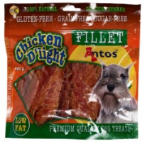 Лакомства для собак Antos Chicken D'light Fillet 400g (20383)