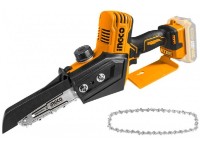 Цепная пила аккумуляторная Ingco CGSLI20686