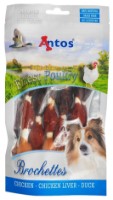 Лакомства для собак Antos Finest Poultry Brochettes 100g (20341)