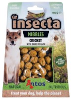 Snackuri pentru câini Antos Insecta Nibbles Cricket & Sweet Potato 100g (20092)