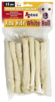 Snackuri pentru câini Antos Raw Hide White Roll (10803)