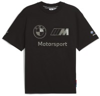Мужская футболка Puma Bmw Mms Stacked Lux Logo Tee 2 Puma Black, s.L
