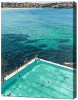 Tablou pe numere Art Gallery Premium Apele azurii GX46069