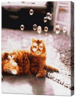 Картина по номерам Art Gallery Premium Мыльные пузыри GX31140