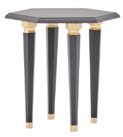 Măsuţă cafea Dogtas Lorenta 3200385219 Anthracite/Gold