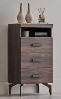 Комод Dogtas Piero 3200394886 Walnut/Anthracite/Gold