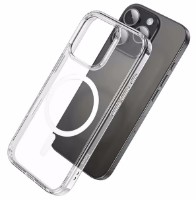 Чехол Hoco Magnetic Series Airbag anti-fall Protective Shell for iPhone 16 Pro Transparent