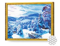 Алмазная картина по номерам Art Gallery Premium Солнечный день в горах GA78633