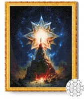 Алмазная картина по номерам Art Gallery Premium Фантастическая звезда GA84778