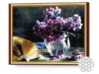 Алмазная картина по номерам Art Gallery Premium Цветы и книга GA70767