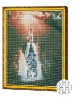 Алмазная картина по номерам Art Gallery Premium Юный тигр GB75394