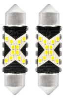 Lampa auto Amio Canbus  Festoon C5W 12SMD 2016 39mm White (04237)