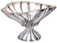 Bol pentru fructe Bohemia Plantica 33cm Gold Rim