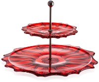 Platou cu nivele Bohemia Plantica 35.5cm Red