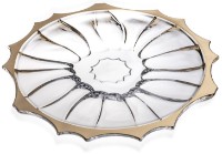 Тортовница Bohemia Plantica 35cm Gold Rim